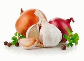 Onion and garlic cleanse