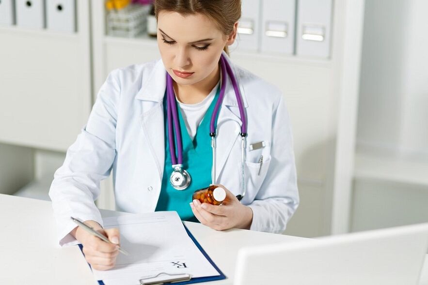 prescribe medication against parasites