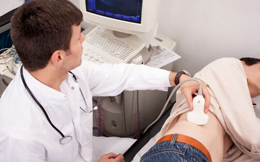 Ultrasound diagnosis of parasites in the body